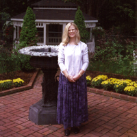 Sue in the Mt. Airy Garden